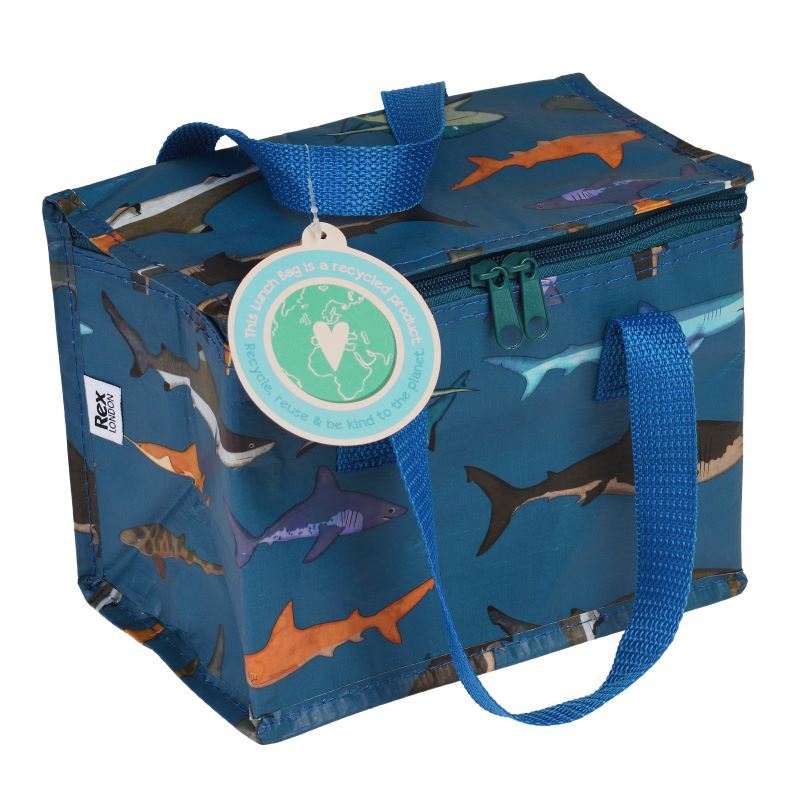 Rex London Sharks Insulated Lunch bag