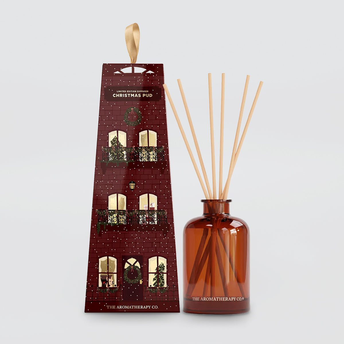 THE AROMATHERAPY CO. REED DIFFUSER - CHRISTMAS PUD - 100ML