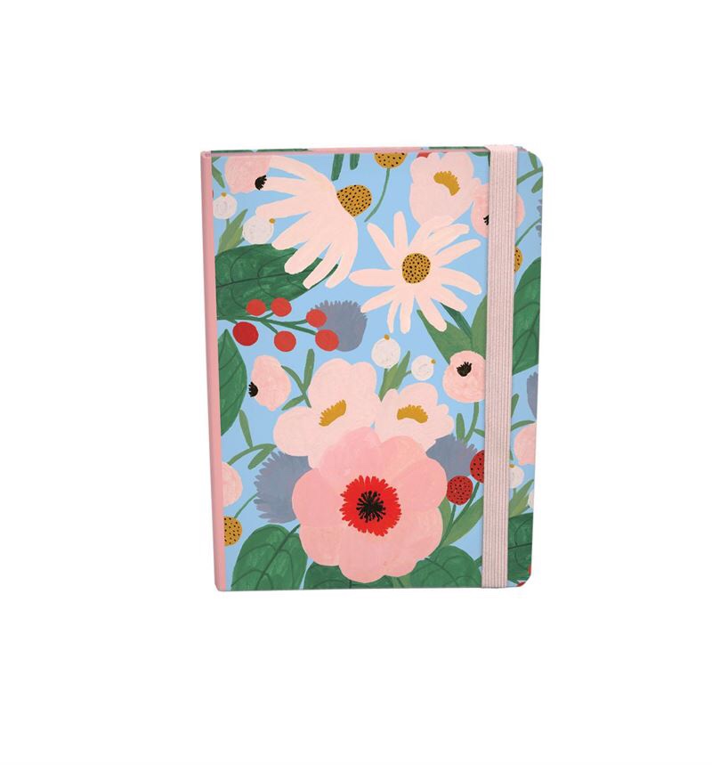 Roger La Borde – Big Pink Flower – A5 Journal