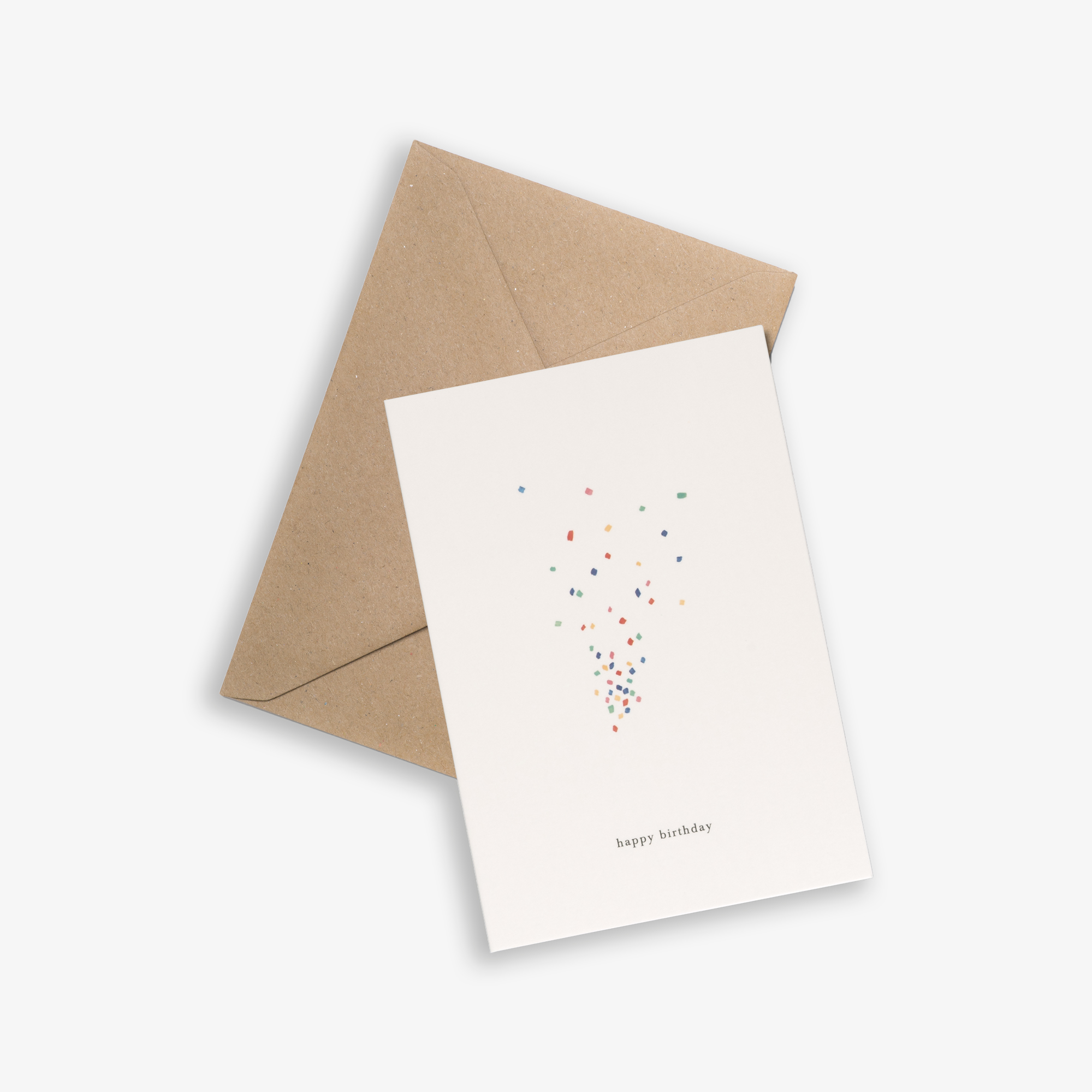 Kartotek Greeting Card – Confetti (happy birthday)