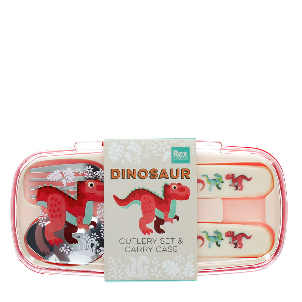 Rex London- Baby Dino Child Cutlery Set