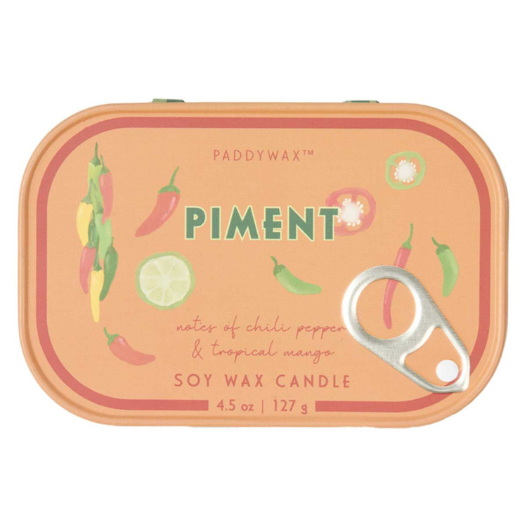 Paddywax Bistro 127g ‘Piment’ Chili & Mango Tin Candle