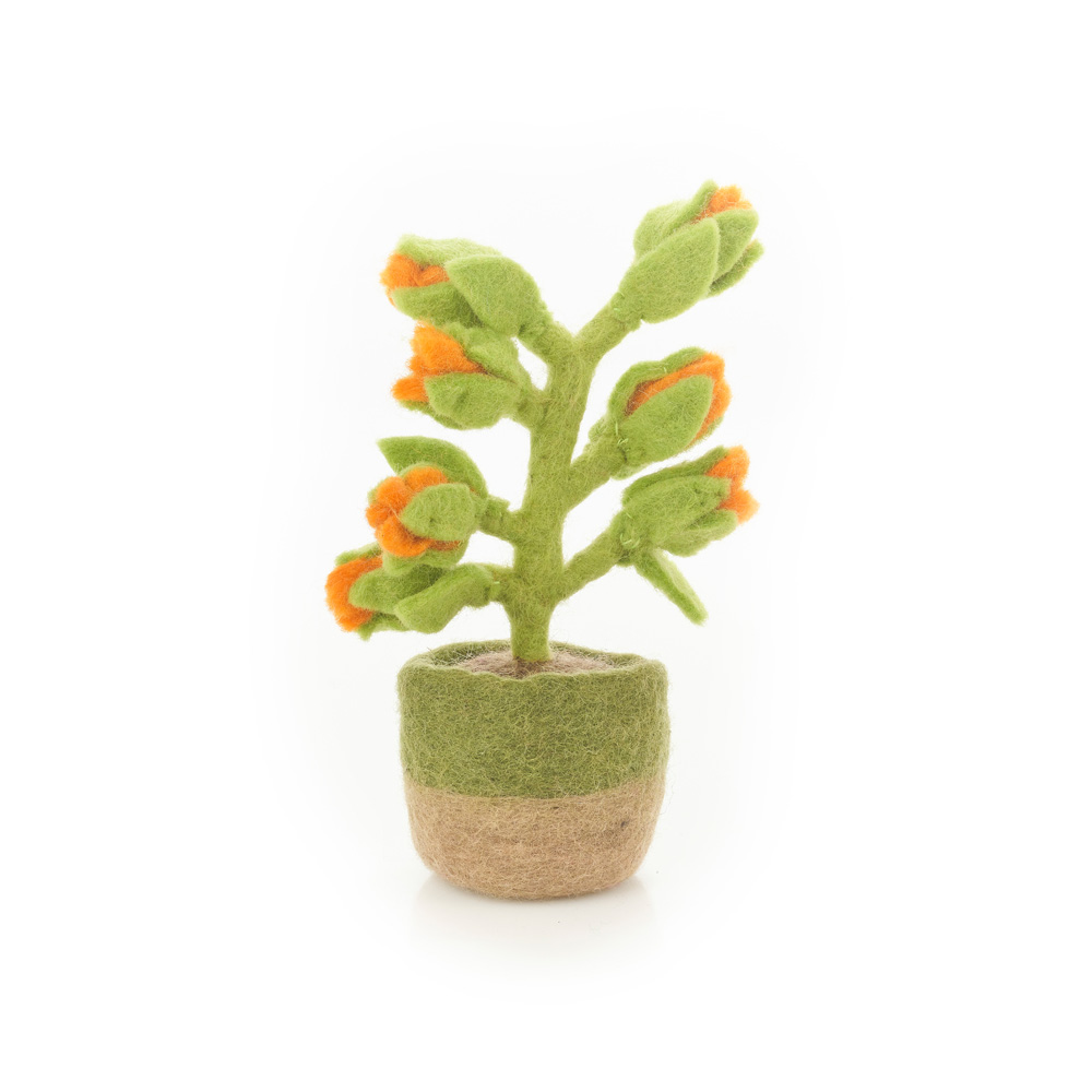 Felt so good – Handmade Felt Happy Houseplants Artificial Plant…