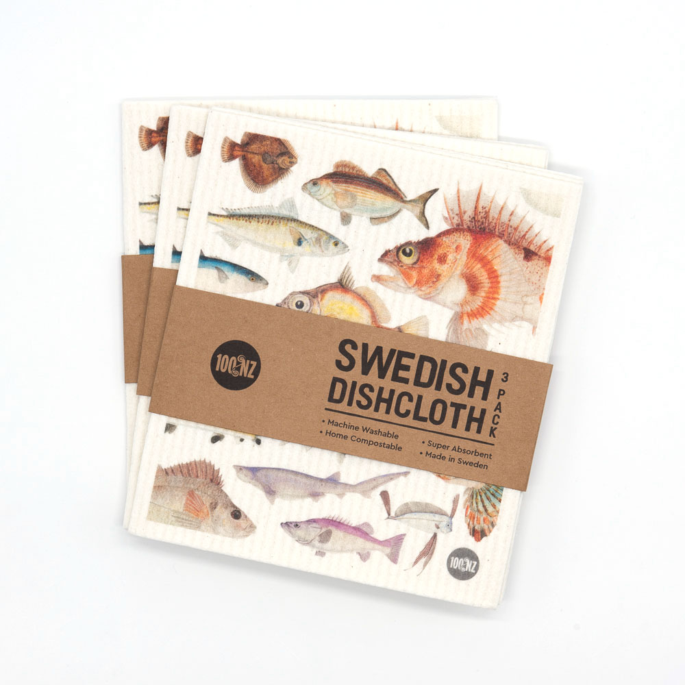Swedish Dishcloths – Fishes of NZ