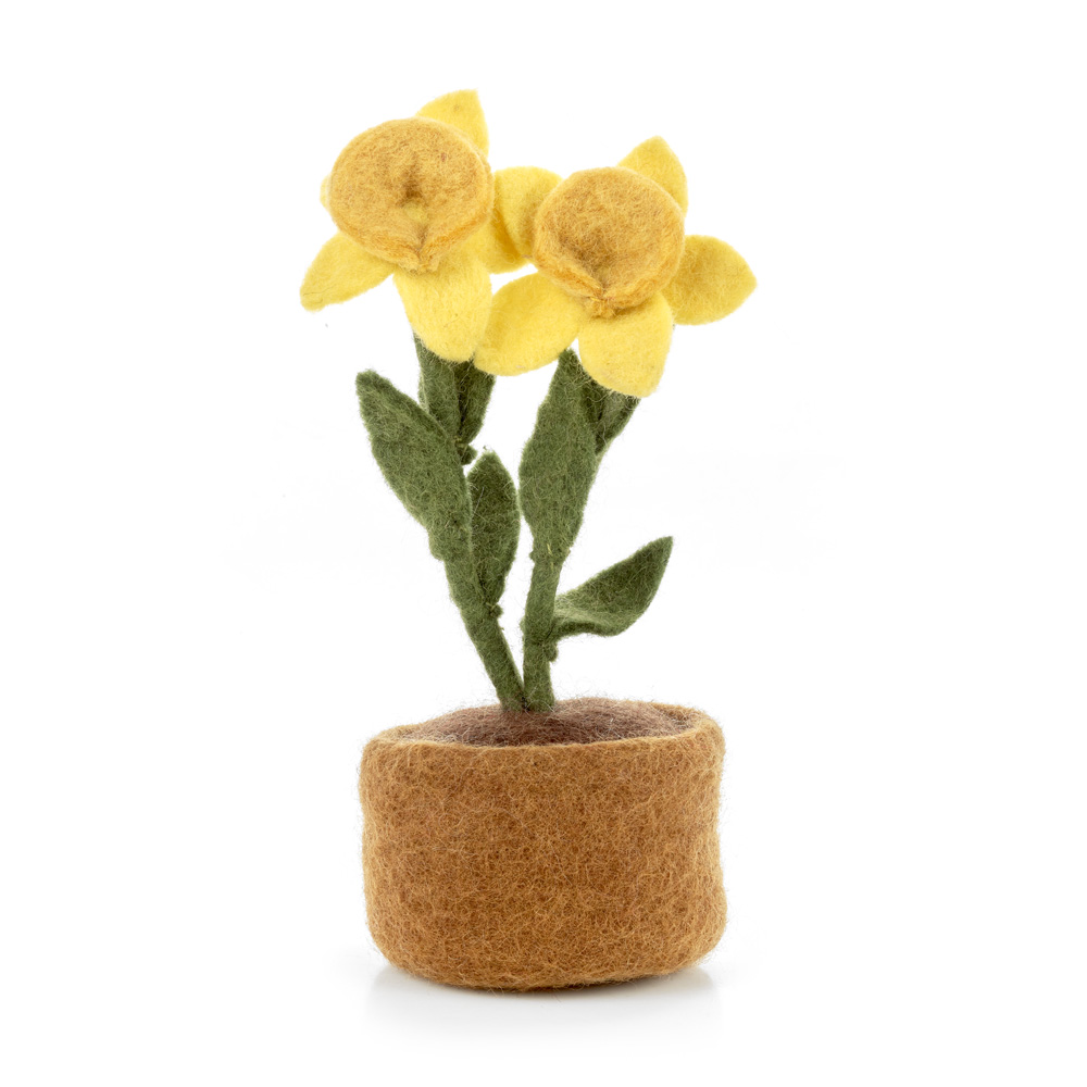 Felt so good – Handmade Felt Dazy Daisy Standing Spring Flower…
