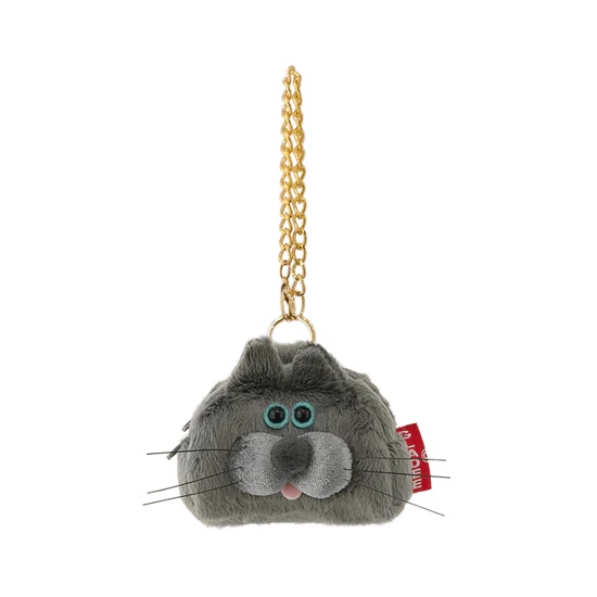 GLADEE- MINI CASE FOR AIRPODS / WHISKERS MY GRAY CAT