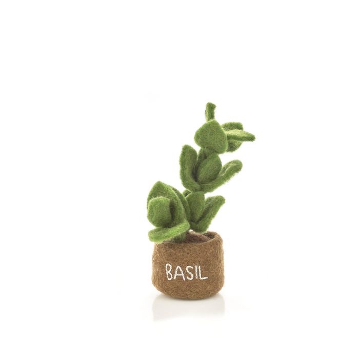 Felt so good – Handmade Felt Potted Herbs Standing Decoration –…