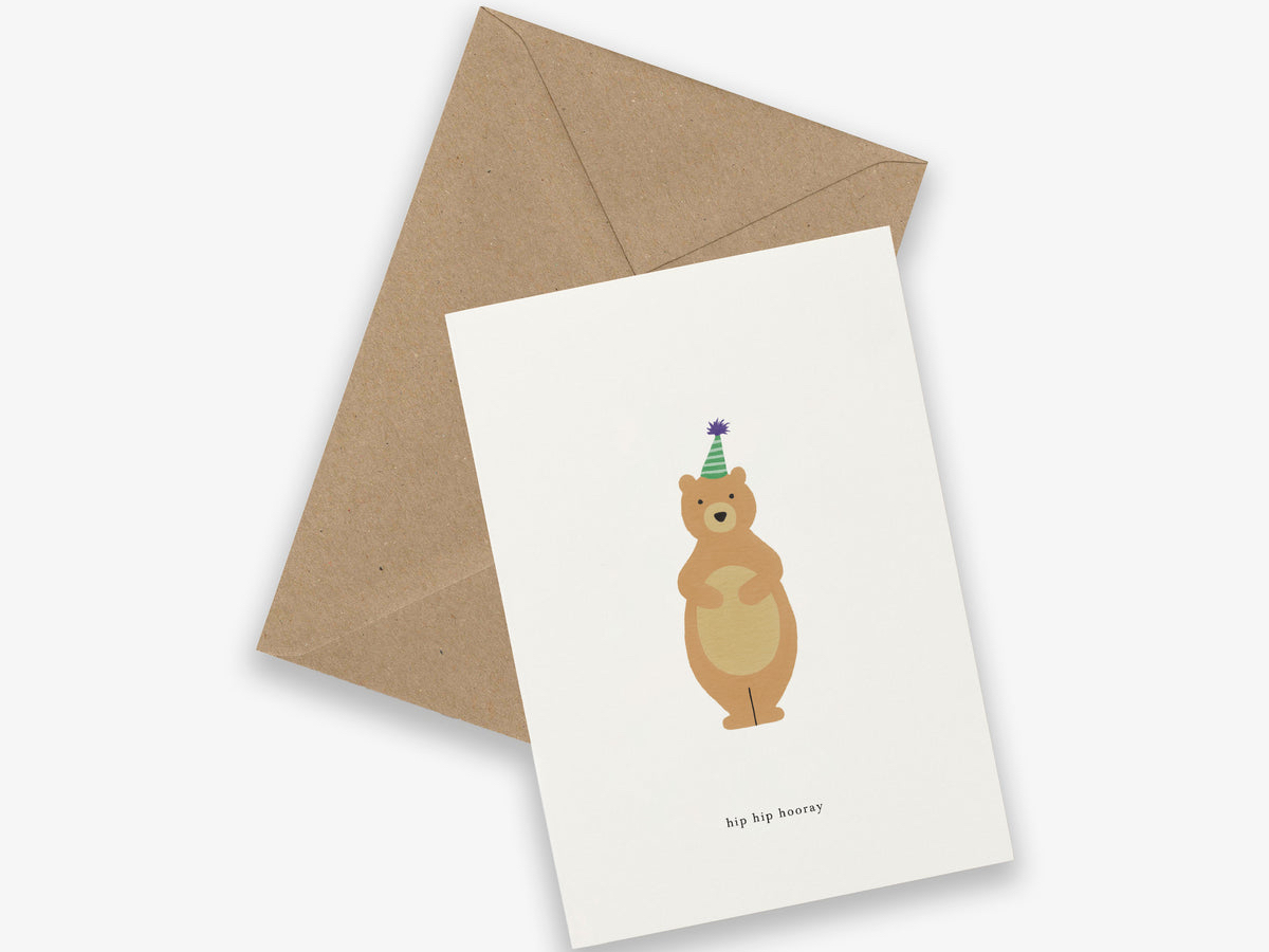 Kartotek Greeting Card – BIRTHDAY BEAR