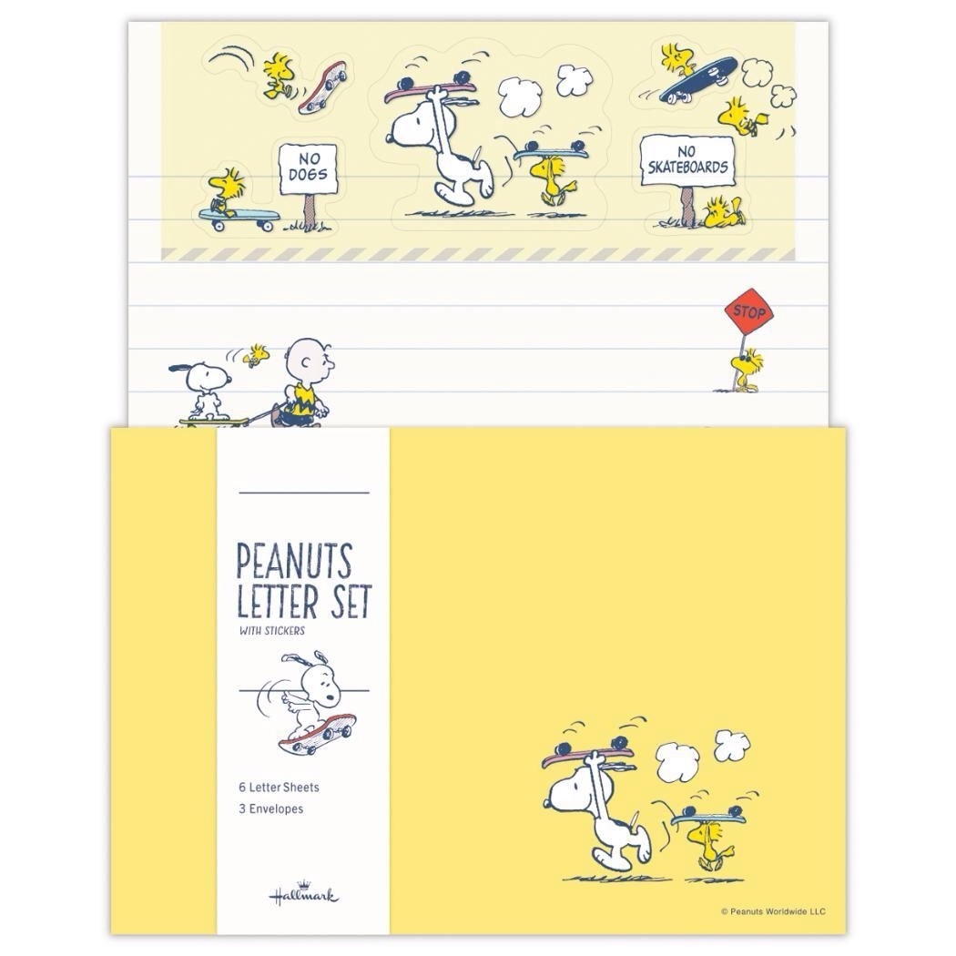 Hallmark Snoopy Peanuts Letter Set – let’s have a journey – Ska…