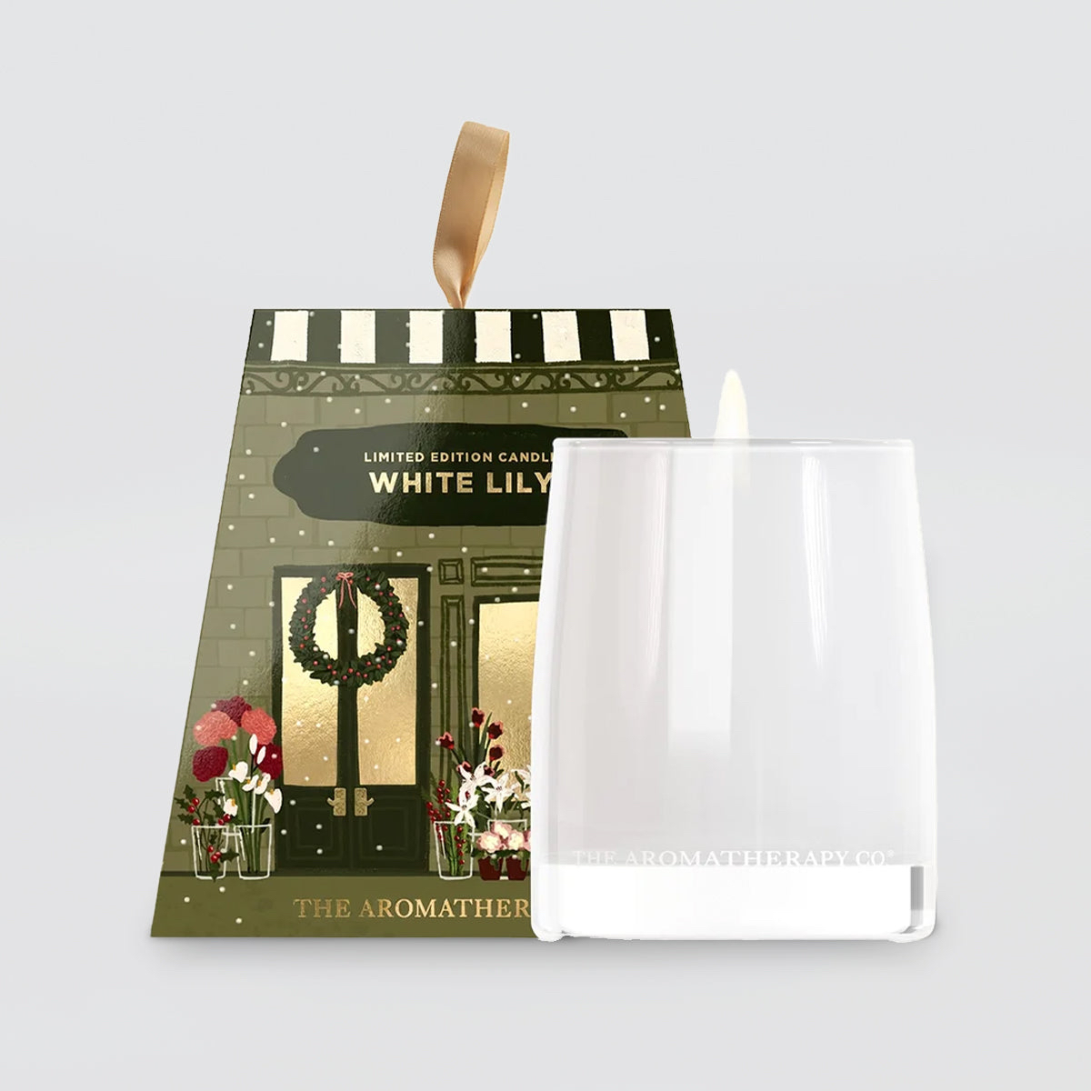 THE AROMATHERAPY CO. CANDLE - WHITE LILY - 80G