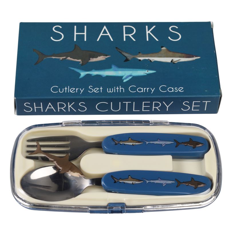 Rex London Sharks Children’s cutlery set