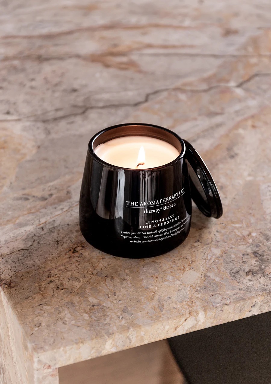 therapy – Lemongrass, Lime & Bergamot Scented Candle