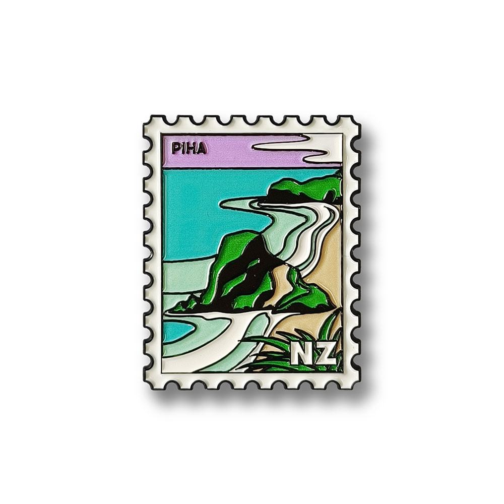 Piha Collectible Stamp Magnet