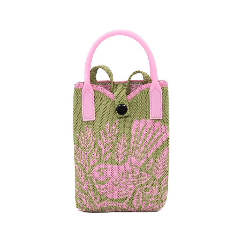 100%NZ- Fantail Woodcut Cross-body Bag