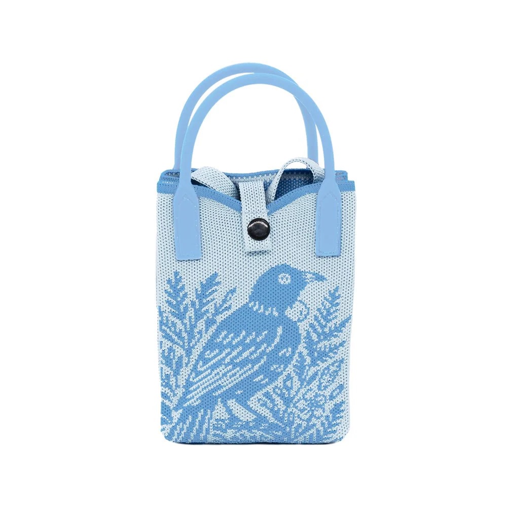 100%NZ- Tui Woodcut Cross-body Bag