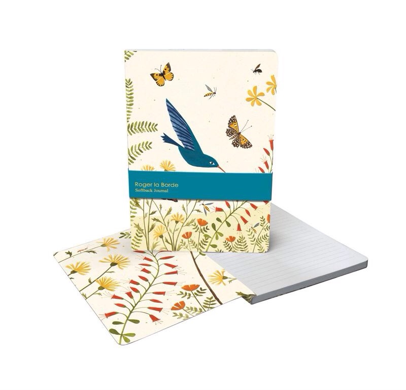 Roger La Borde – Hummingbird – A5 Softback Journal