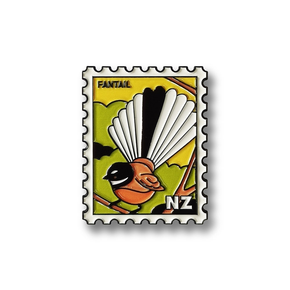 Fantail Collectible Stamp Magnet