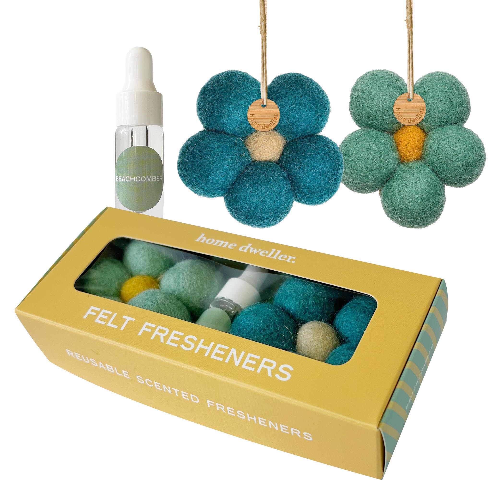 Home Dweller- Felt Fresheners – Beachcomber