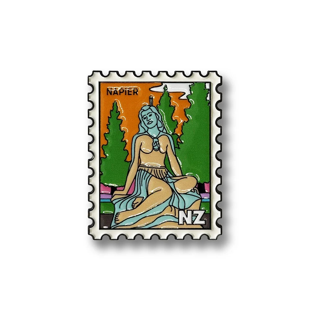 Napier Collectible Stamp Magnet
