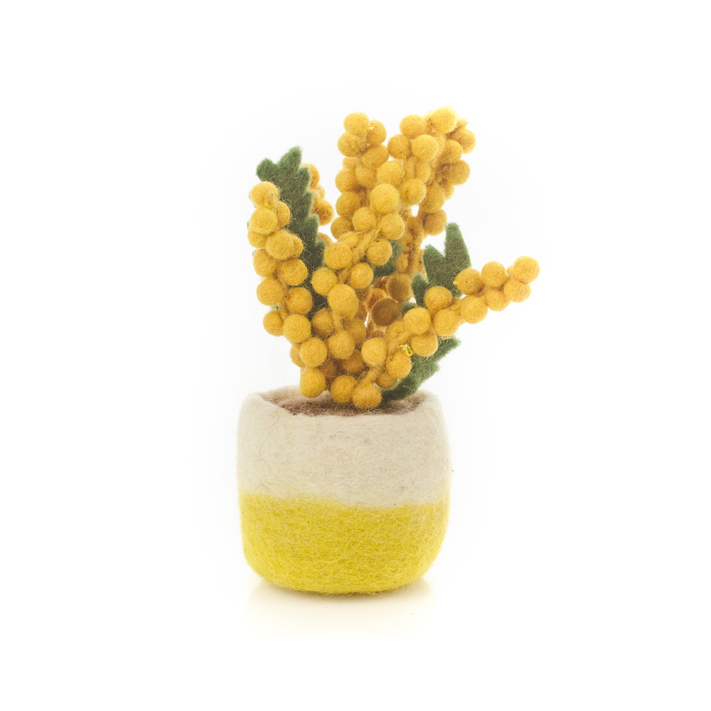 Felt so good – Handmade Felt Happy Houseplants Artificial Plant…