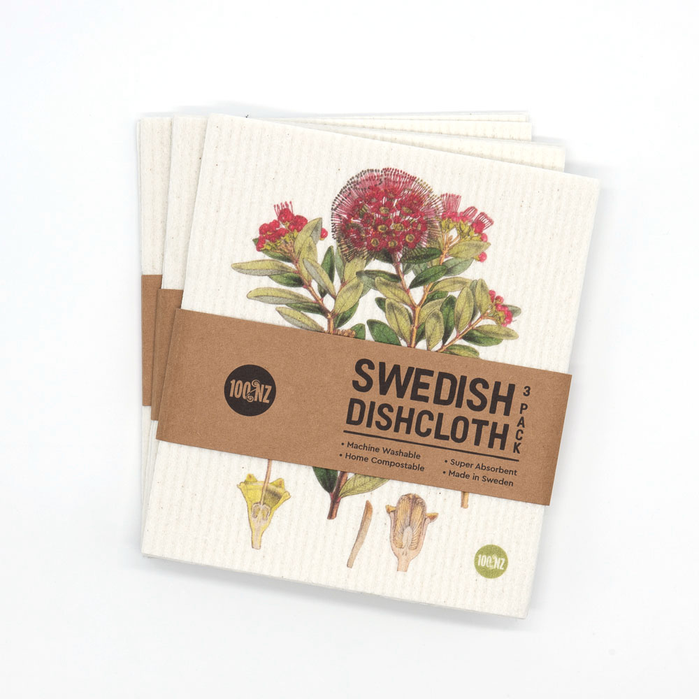 Swedish Dishcloths – Botanical Illustrations