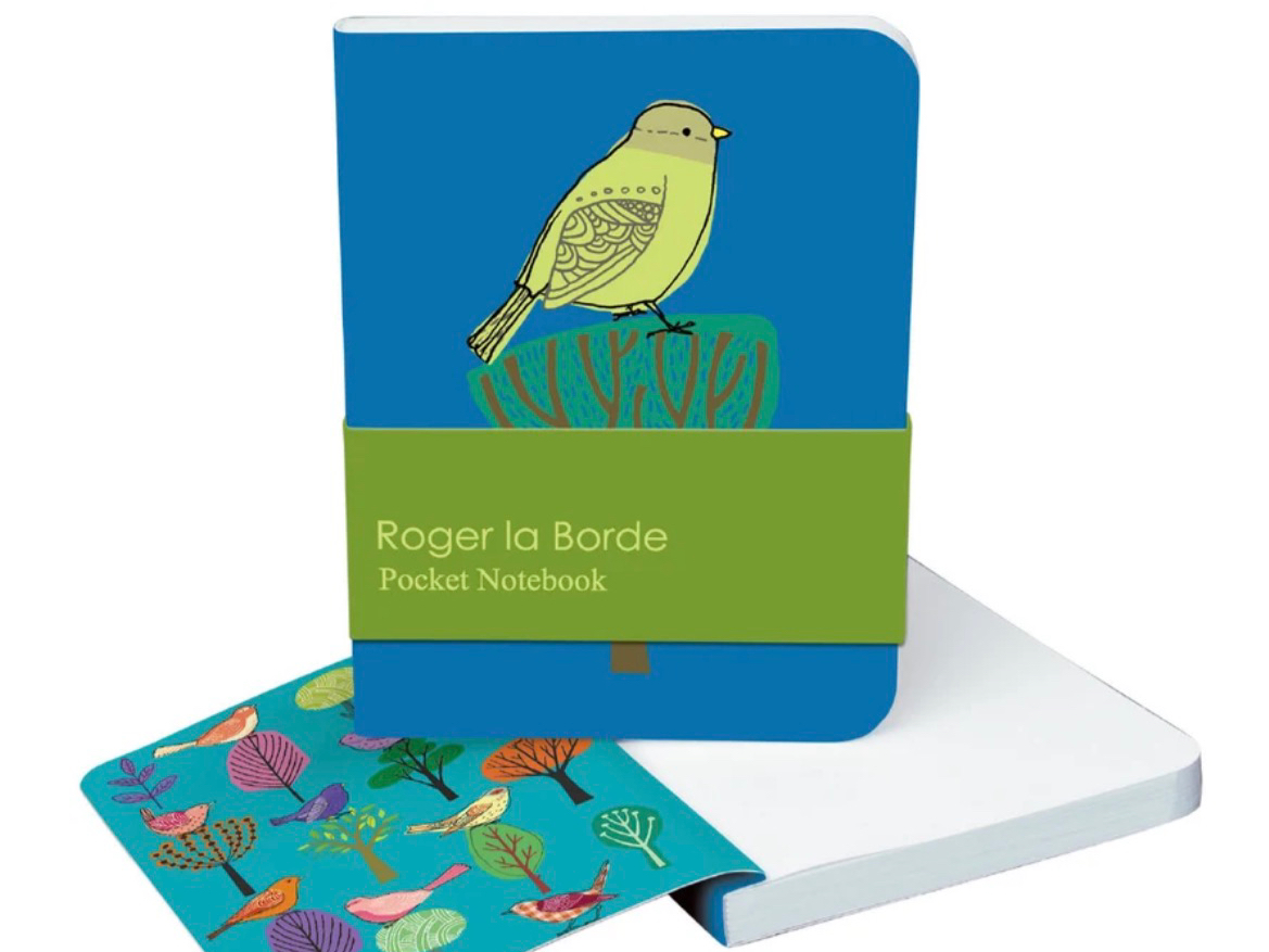 Roger La Borde - Modern Birds Pocket Notebook