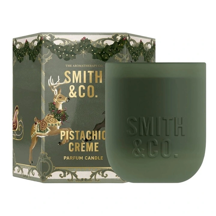 Smith & Co Festive Pistachio Creme Candle 80g