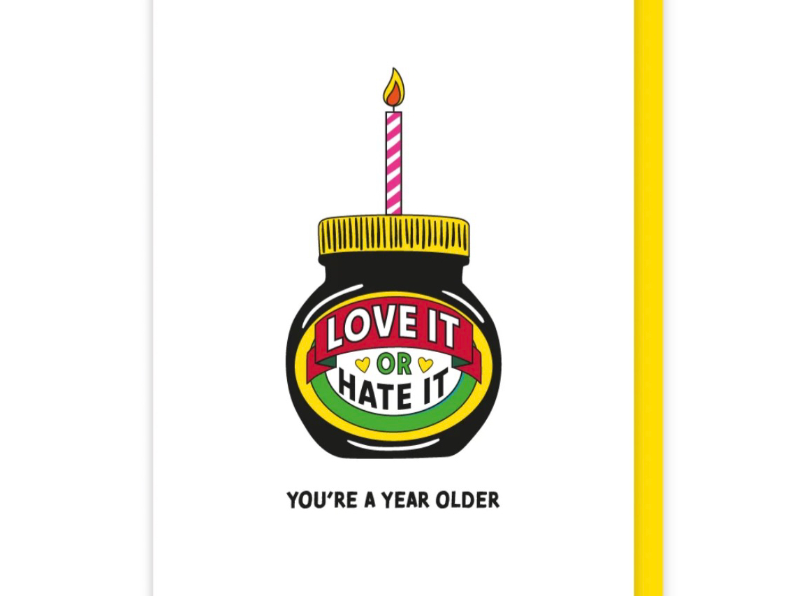 LOVE IT OR HATE IT CARD BIRTHDAY CARD