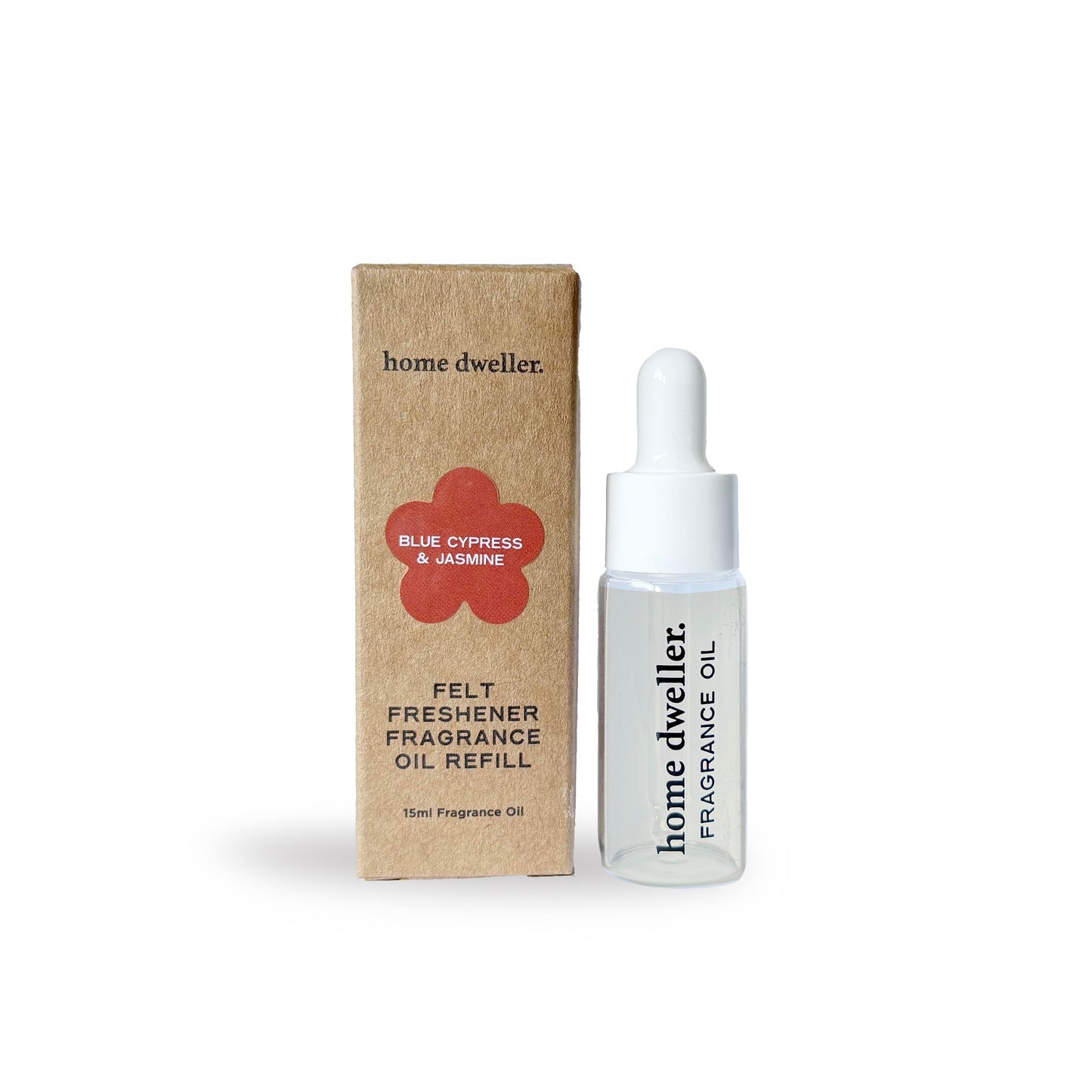 Home Dweller- 15ml Fragrance Oil Refill- Blue Cypress & Jasmine