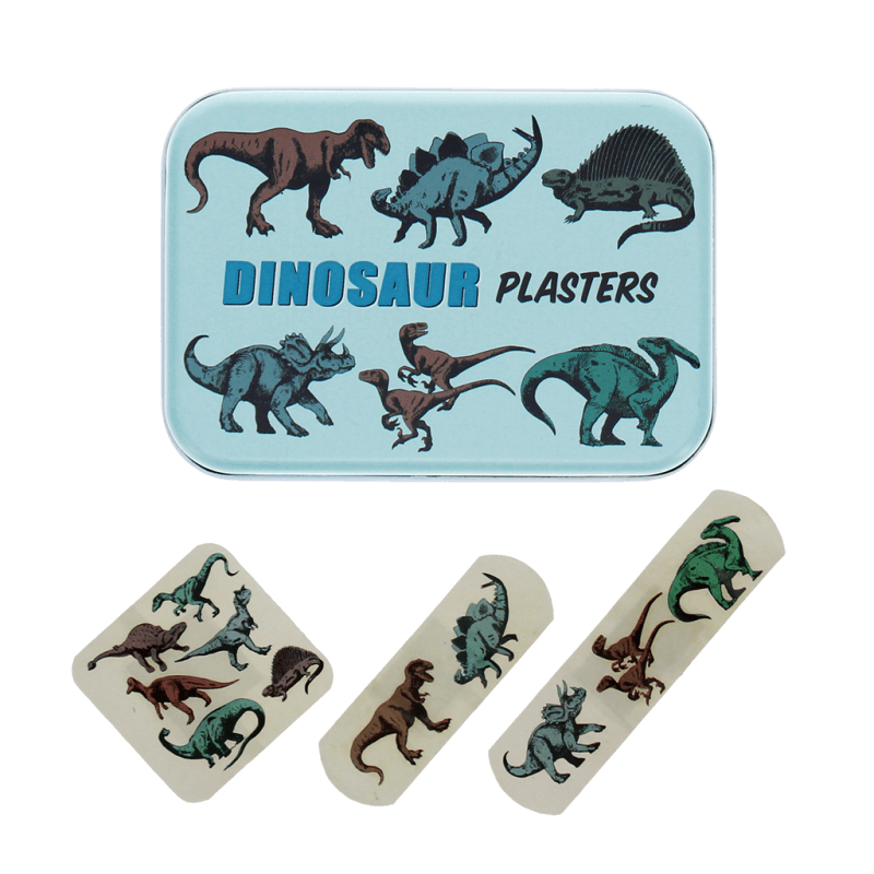 Rex London Plasters In A Tin 30pk (Prehistoric Land)