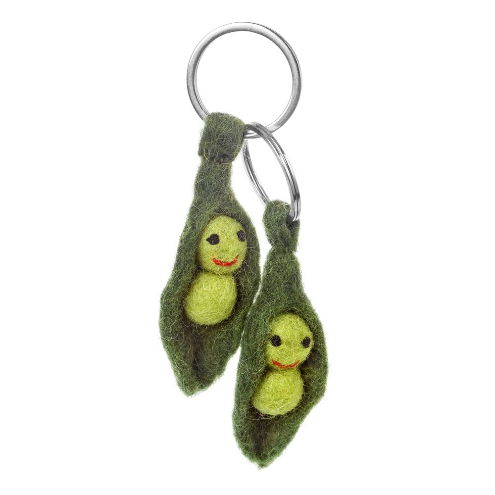 Felt so good – Handmade Felt Peas in a Pod Friendship Valentine…