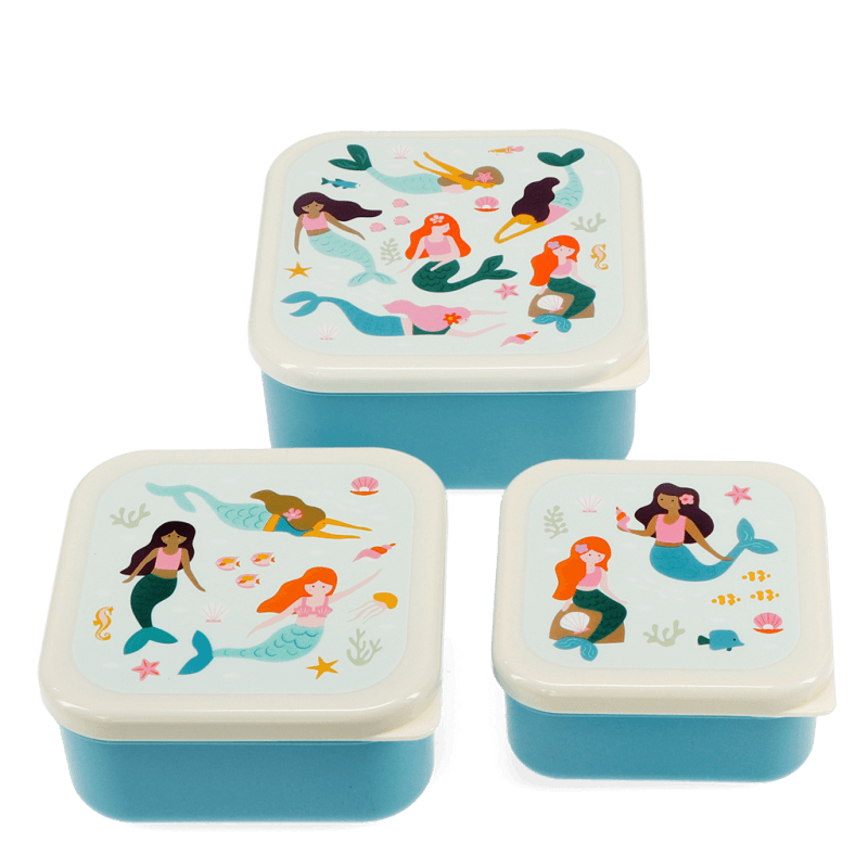 Rex London- Snack boxes (set of 3) - Mermaid
