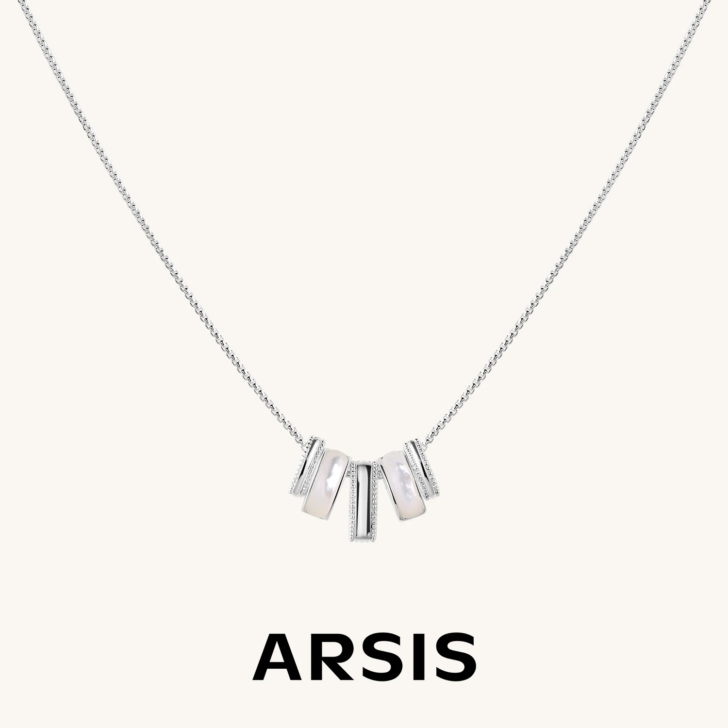 ARSIS- Margaret Mother-of-Pearl Necklace
