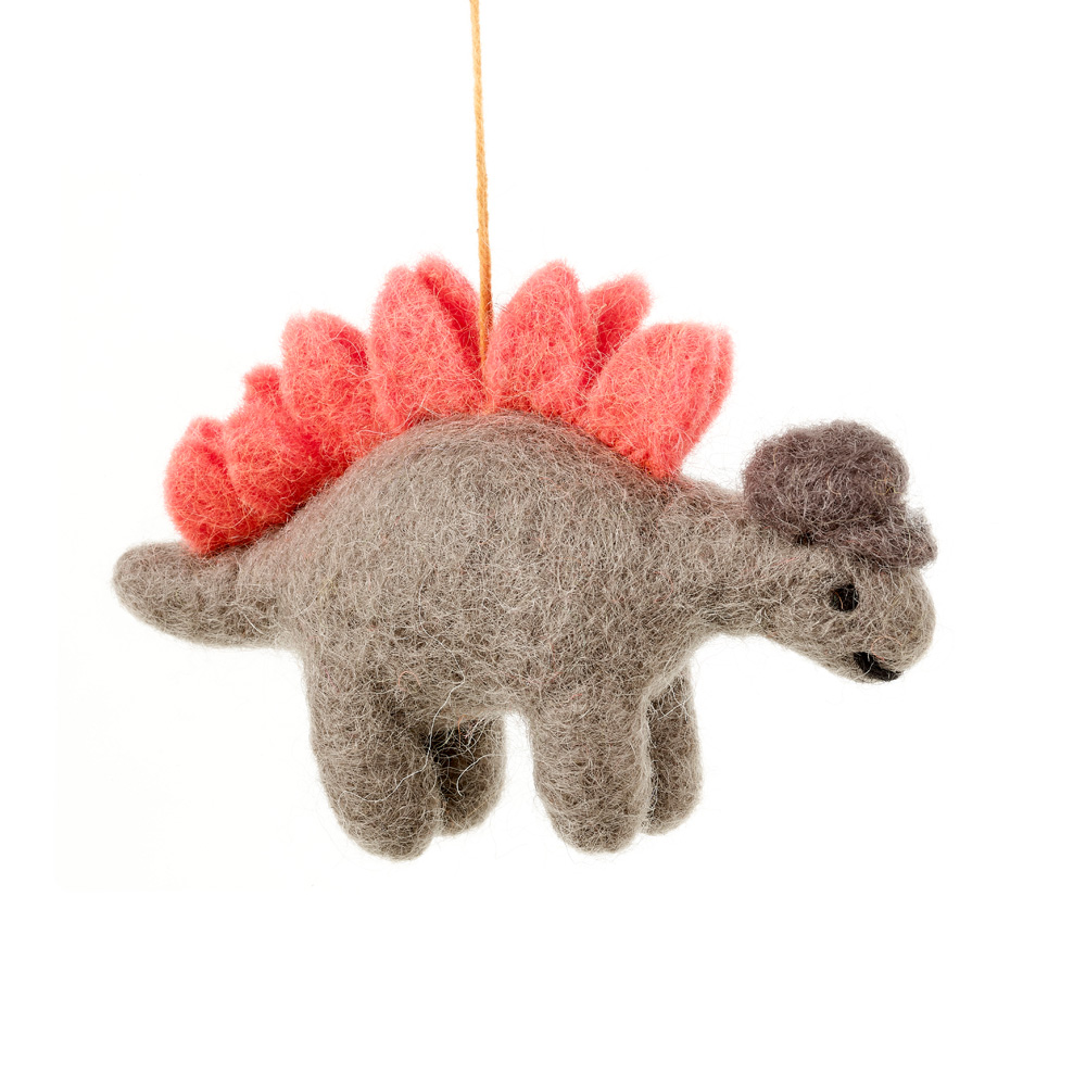 Felt so good – Handmade Felt Hanging Digby Dinosaur Felt Decora…